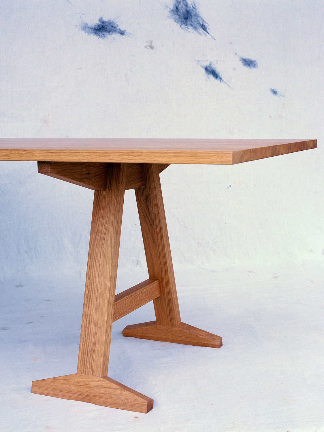 Esstisch Becco, Eiche massiv (Massivholz), 220 × 90 cm