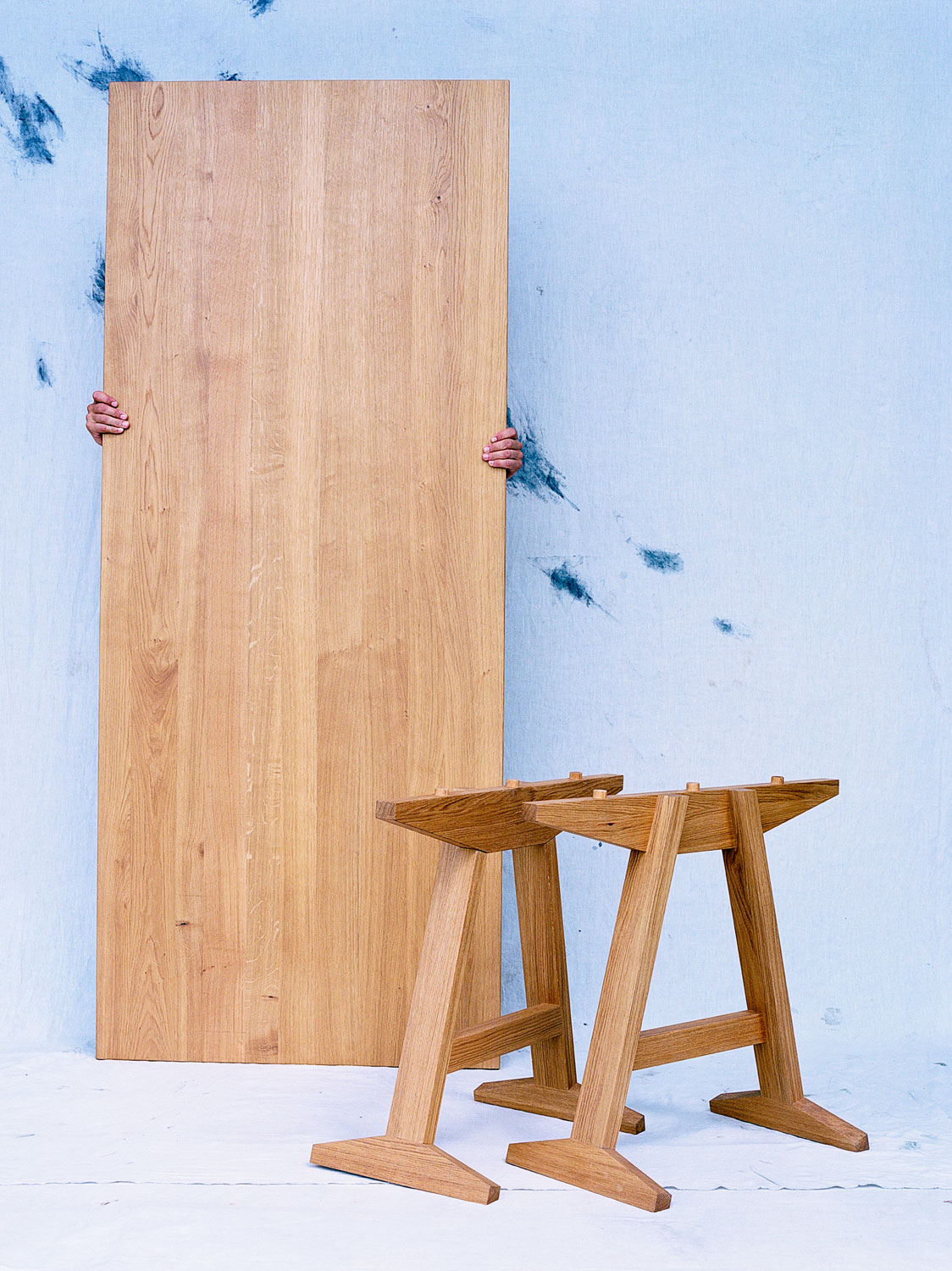 Esstisch Becco, Eiche massiv (Massivholz), 220 × 90 cm