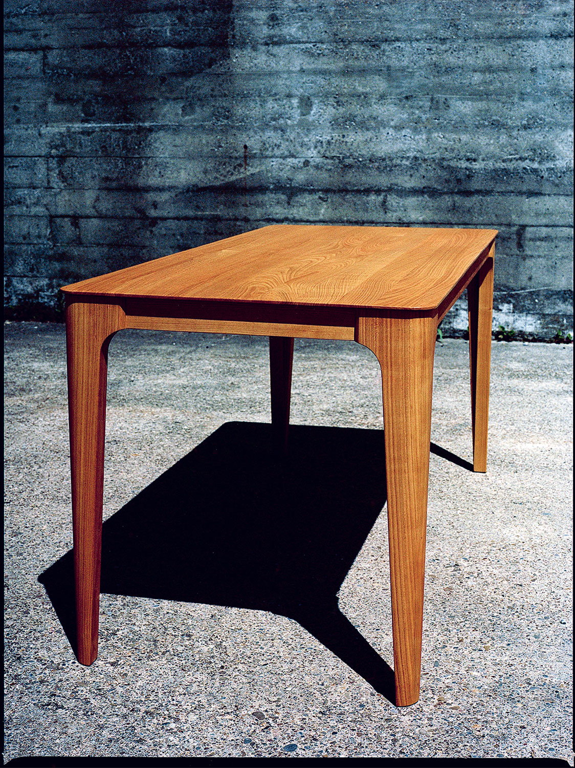 Esstisch Jas, Kirschbaum massiv (Massivholz), 180 x 85 cm