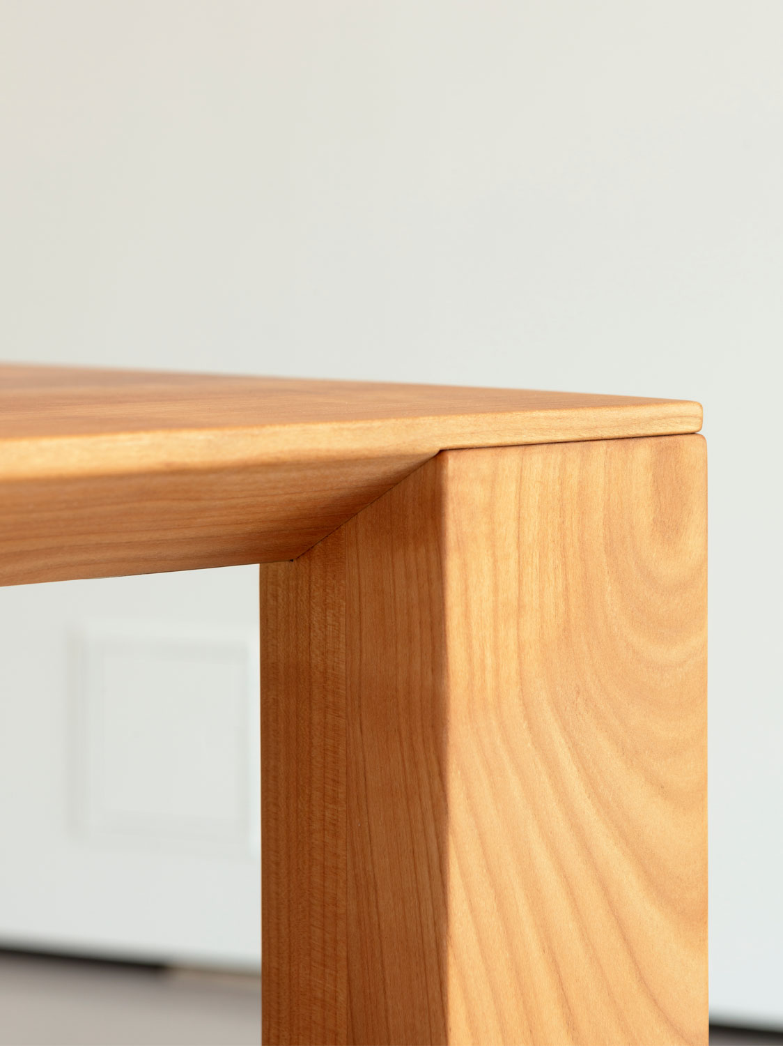 Esstisch Lura, Kirschbam massiv (Massivholz)