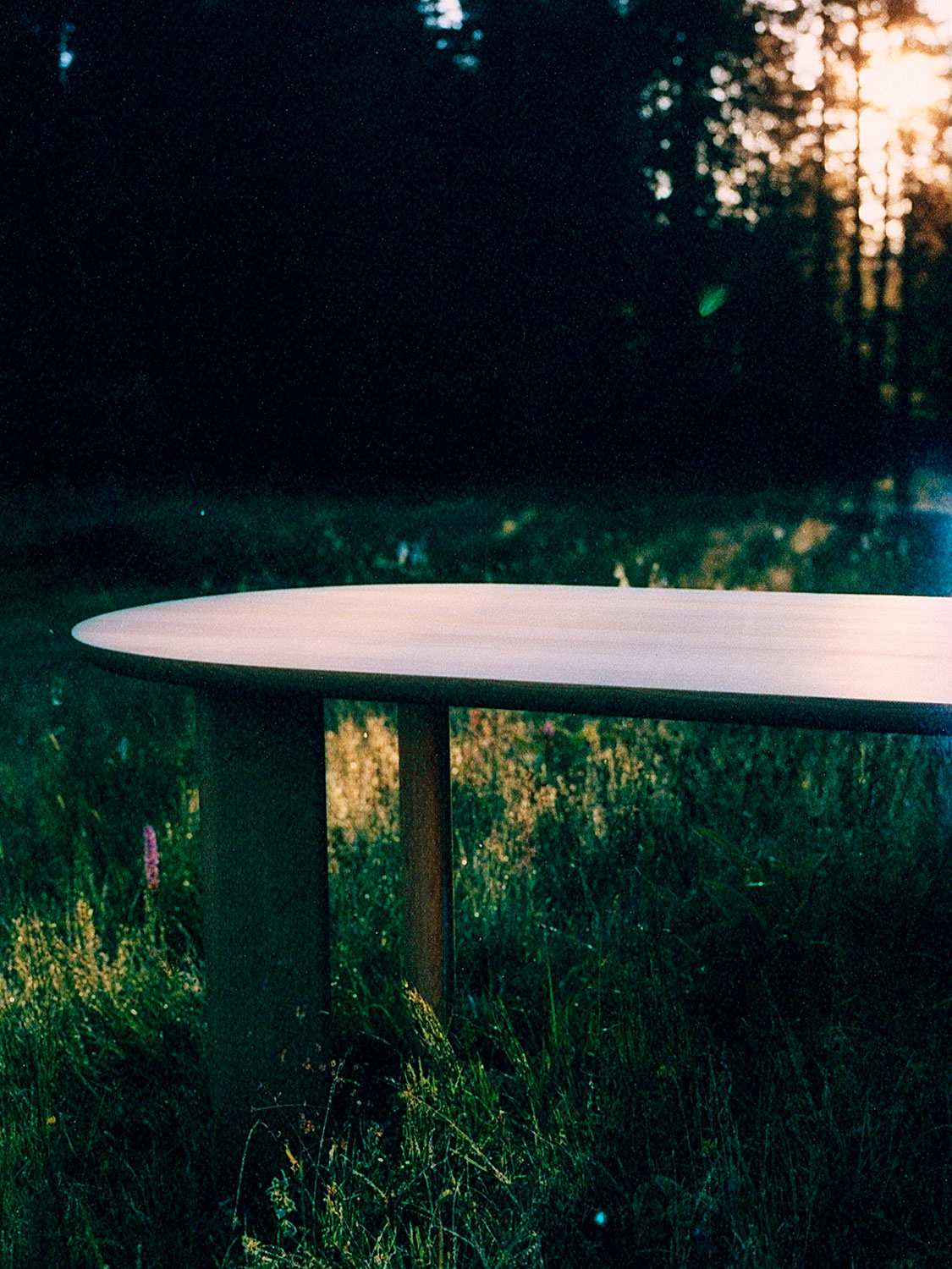 Esstisch Melon, Kirschbaum massiv (Massivholz), 200 × 90 cm