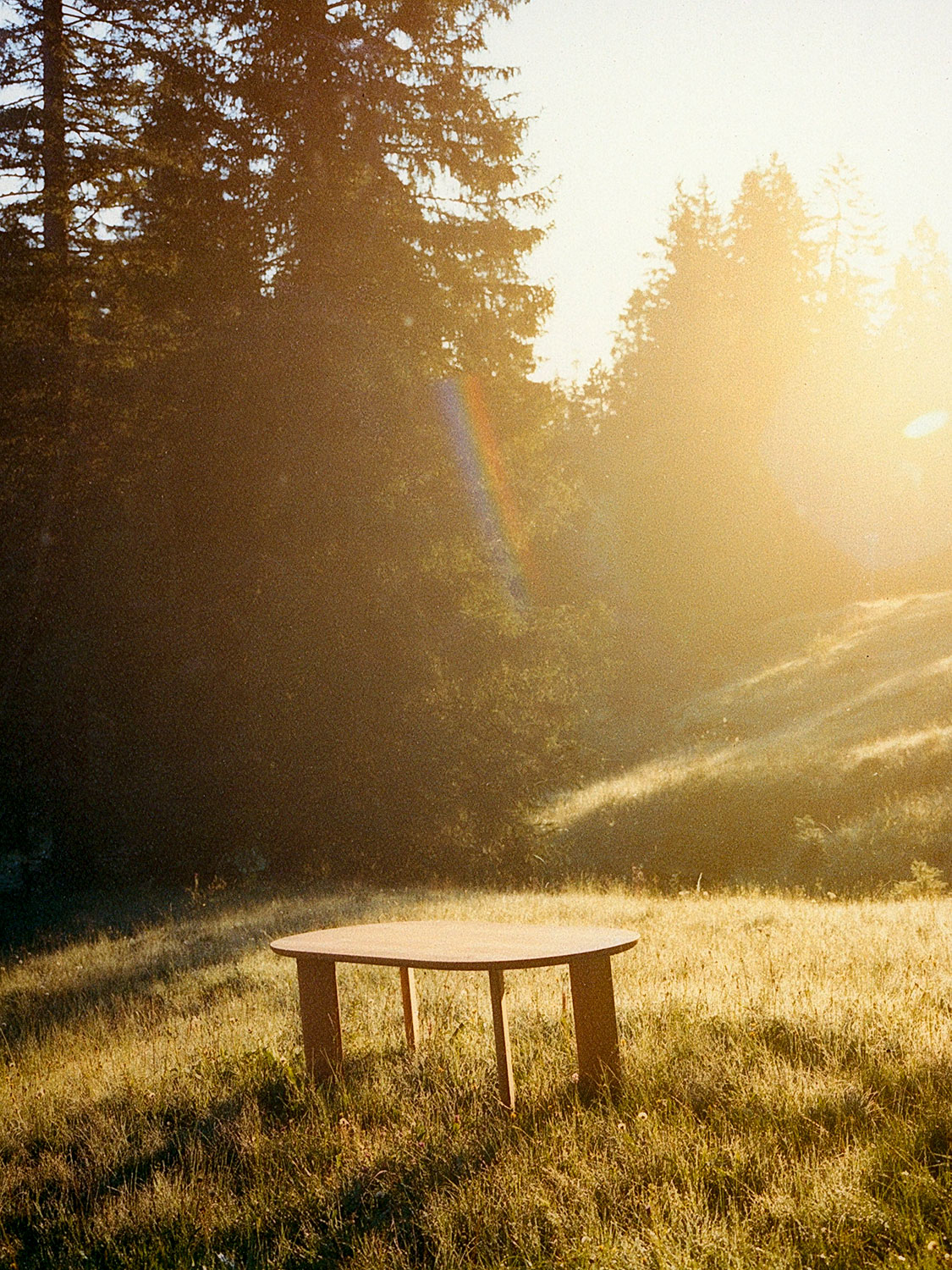 Esstisch Melon, Kirschbaum massiv (Massivholz), 200 × 90 cm