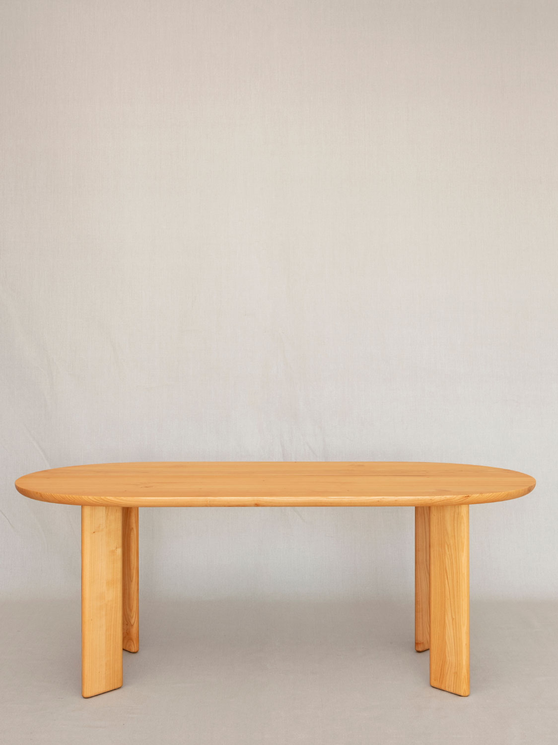 Esstisch Melon, Kirschbaum massiv (Massivholz), 200 × 90 cm