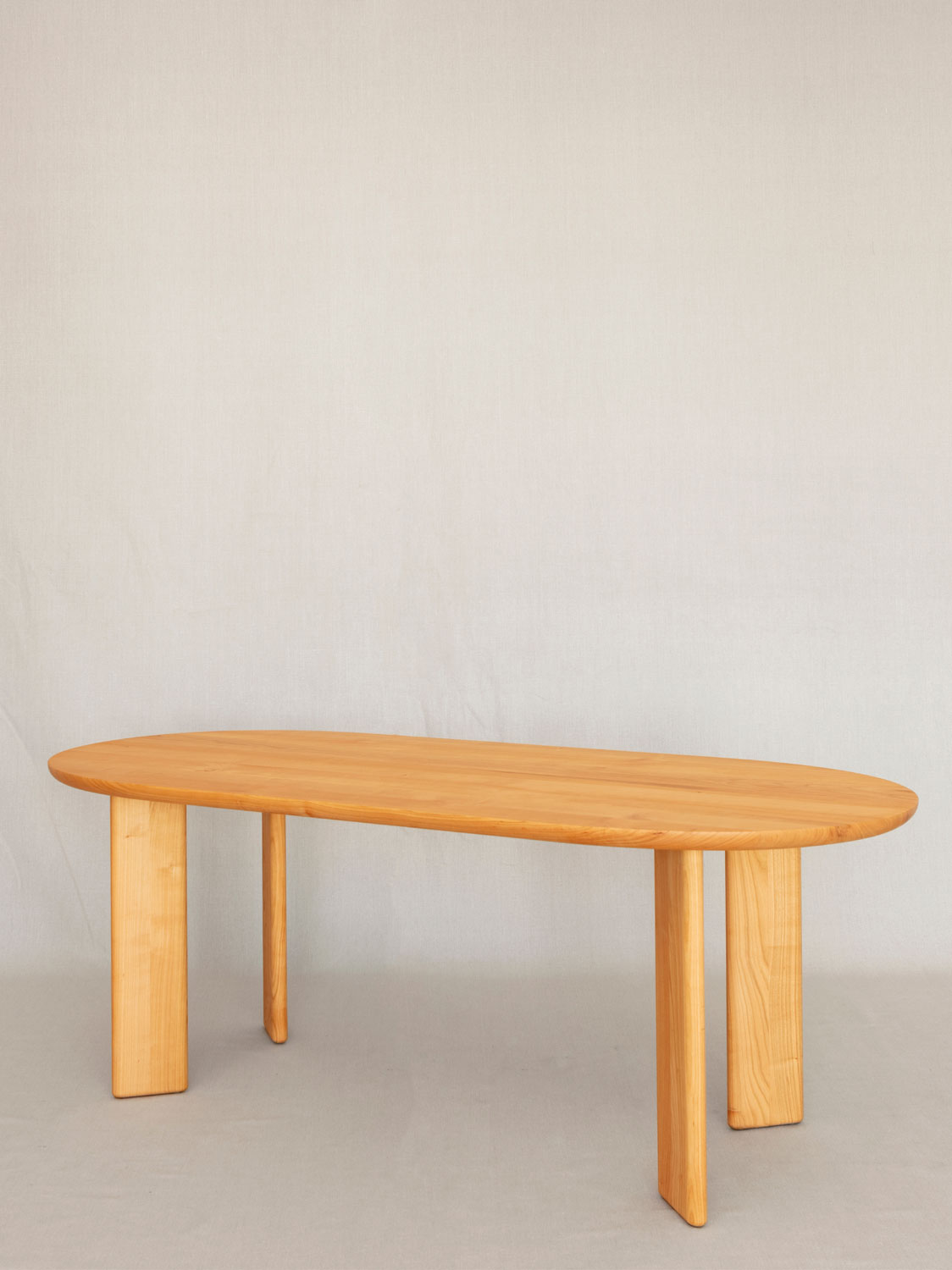 Esstisch Melon, Kirschbaum massiv (Massivholz), 200 × 90 cm