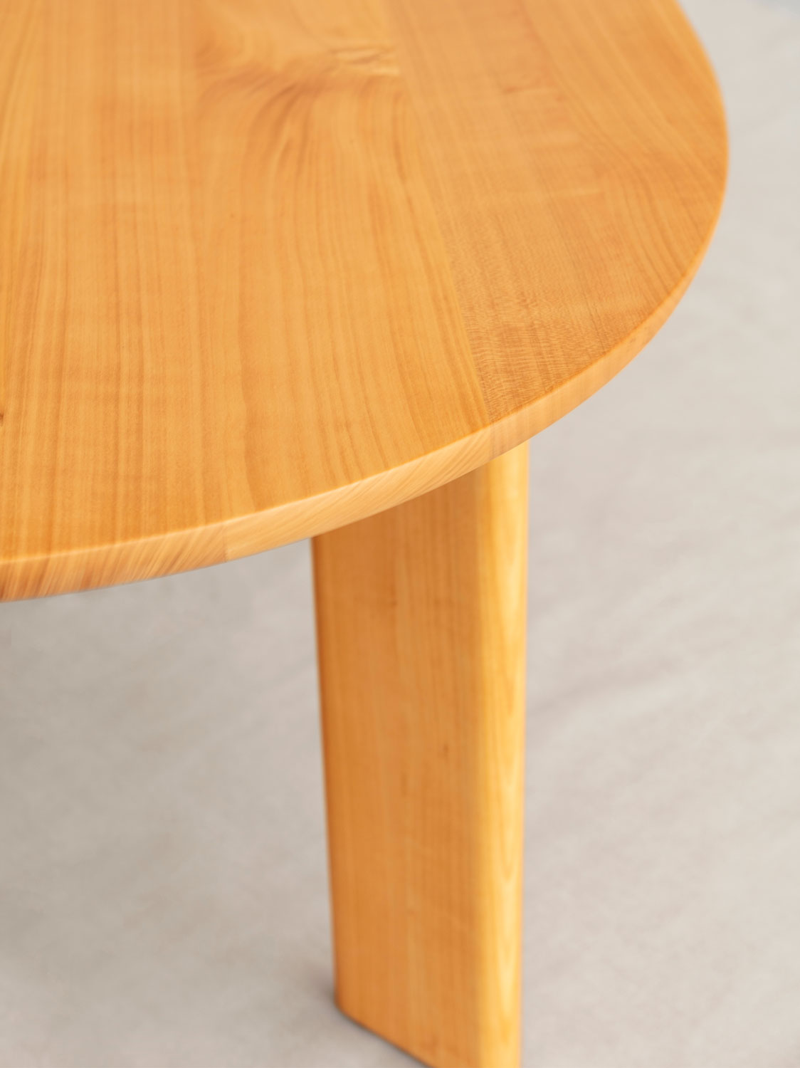 Esstisch Melon, Kirschbaum massiv (Massivolz), 200 × 90 cm