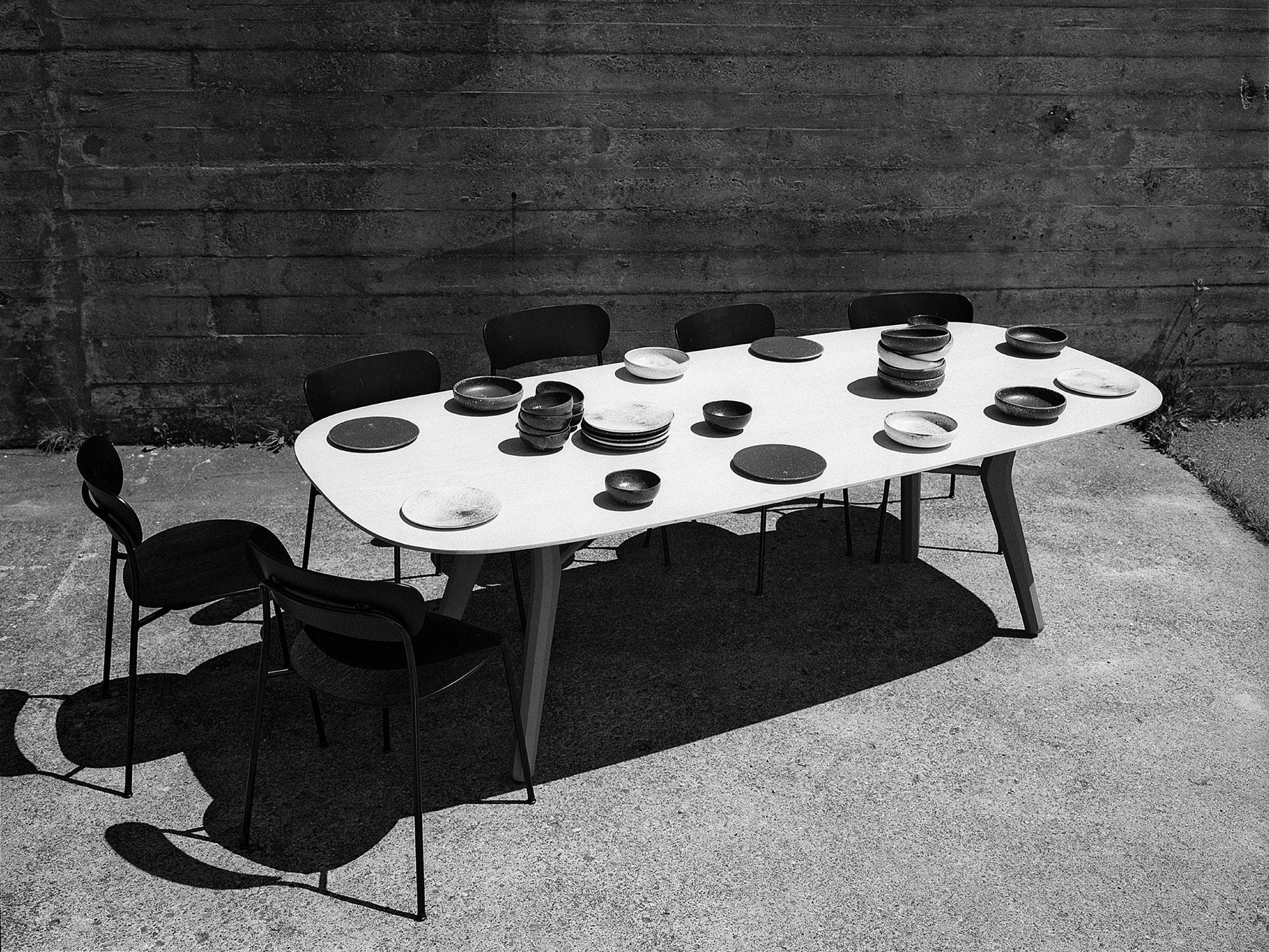 Esstisch Vesta, Ahorn massiv (Massivholz), 241 × 107 cm