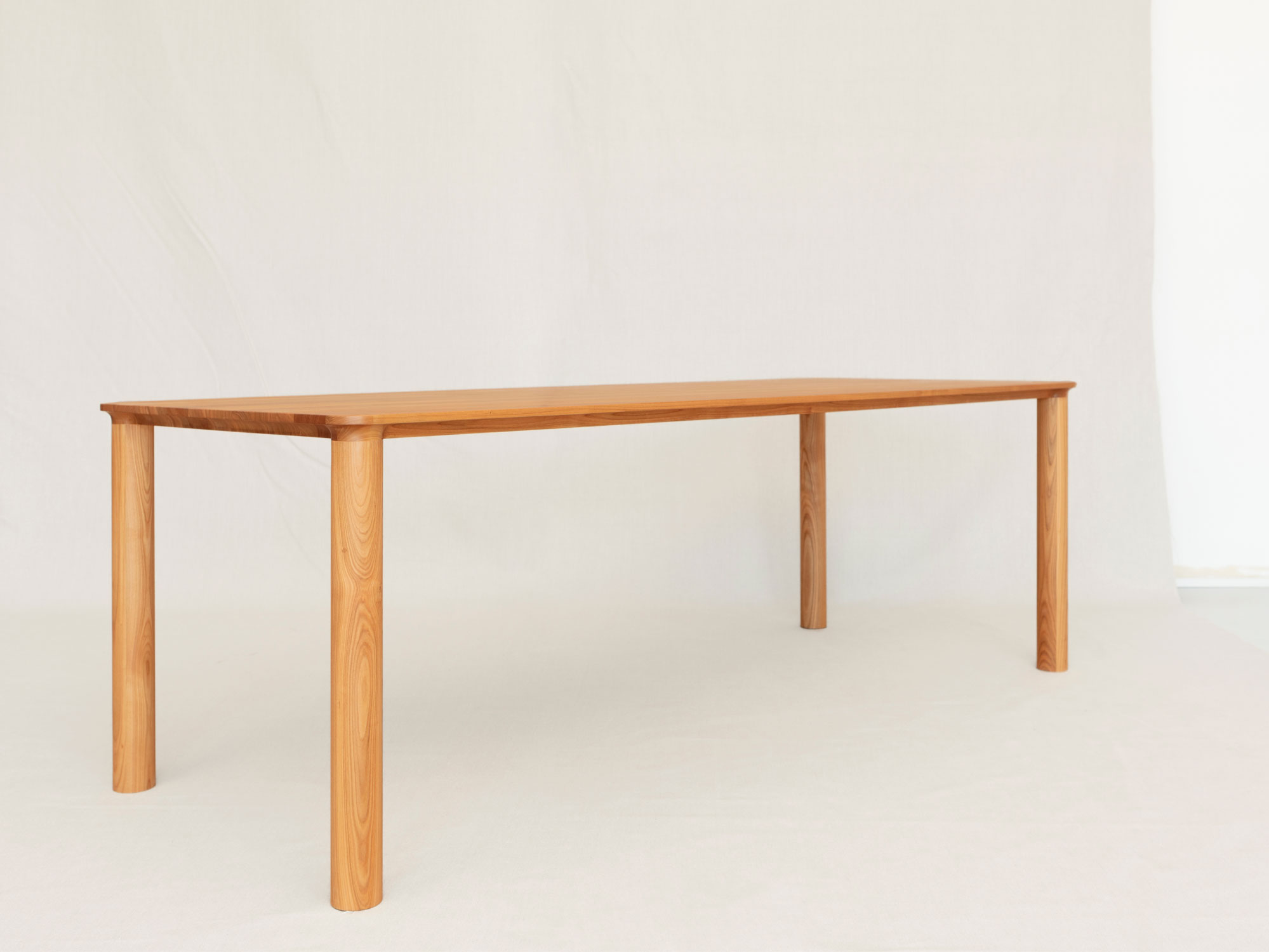 Esstisch Yama, Kirschbaum massiv (Massivholz), 230 × 90 cm